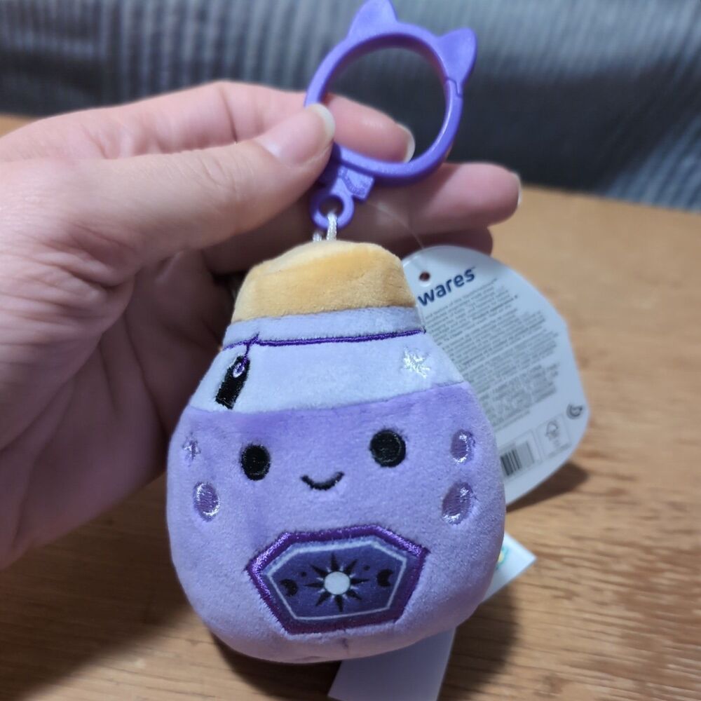Squishmallows 3.5" Halloween Clip-On Kensington the Potion